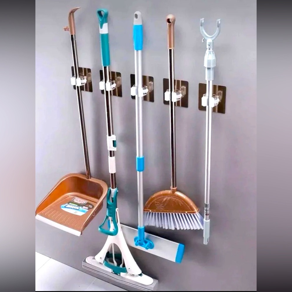 5 pack Mop/ Broom/ Scoop Holder